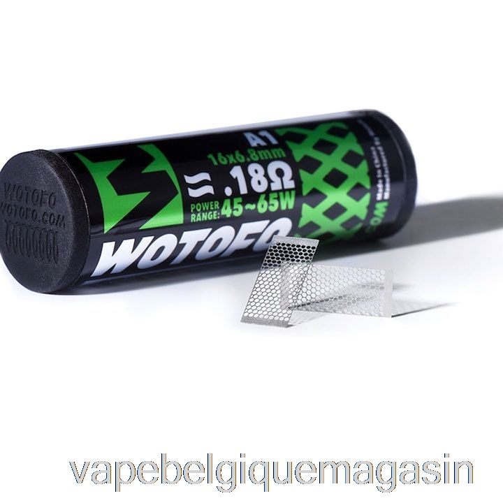 Vape Shop Bruxelles Bobines De Style Maille Wotofo Bobines De Maille 0,18ohm